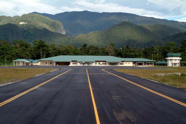 Jungle approach (minus one sacred mountain top)