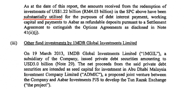 Section of the 2014 Annual Report that was altered