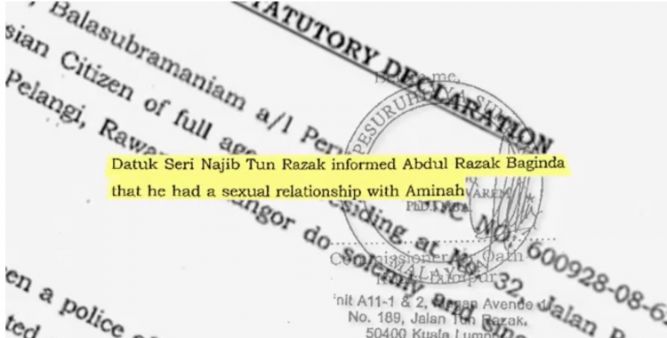 Programme says Najib had introduced Altantuya to Baginda at a diamond exhibition in Singapore....where Rosmah was presumably shopping