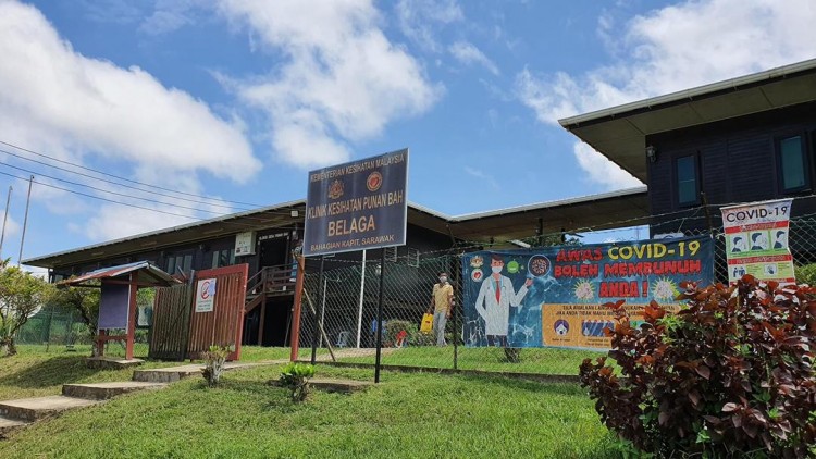 Belaga vaccination point serves a vast area - but people have to come to them