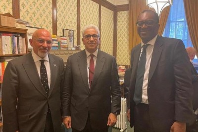 Meeting organised by Fullbrook Strategies in June between the Libyan political warlord Fathi Bashagha in and Tory ministers Nadhim Zahawi and Kwasi Kwarteng